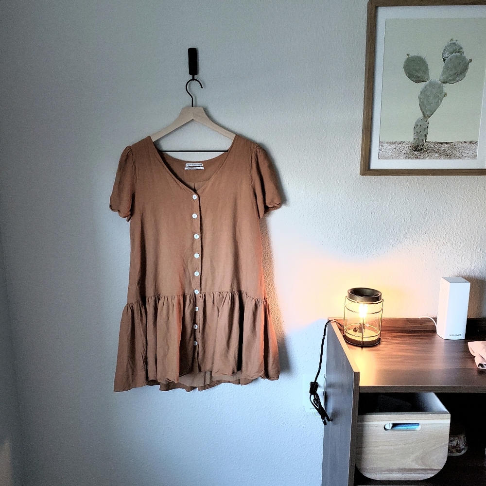 Urban Outfitters Orange Dress